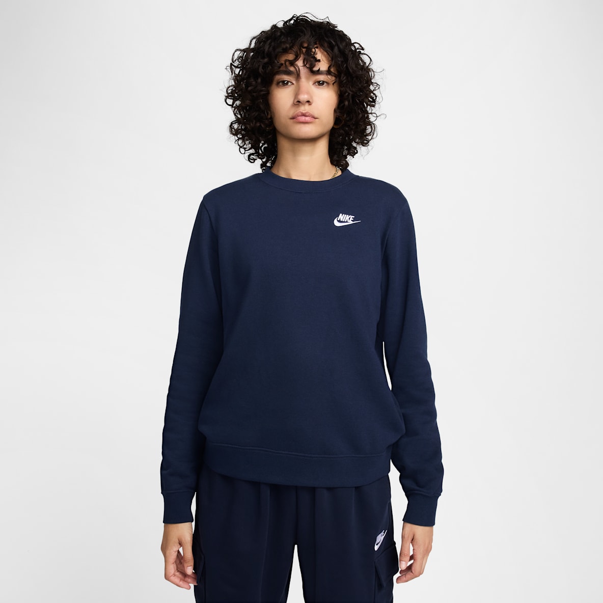 Blue Crew Neck Sweatshirts. Nike.com